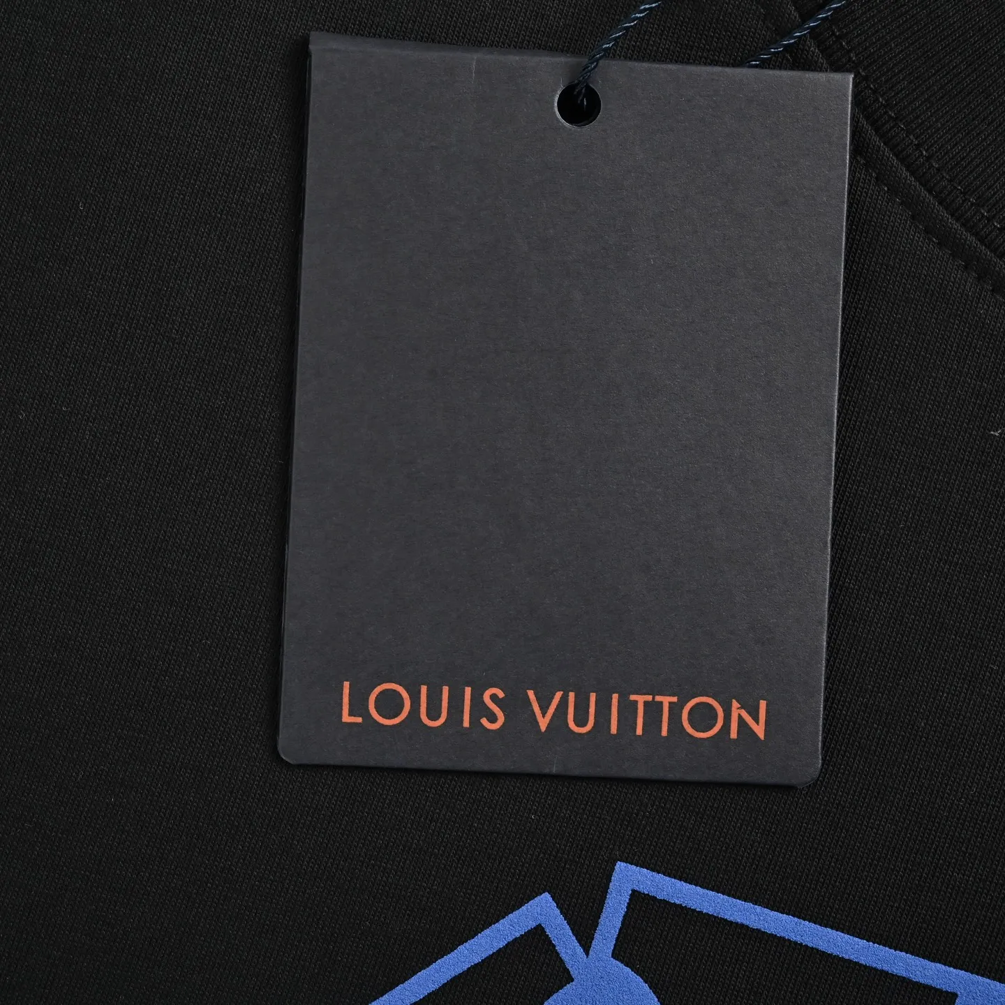 Louis Vuitton/Louis Vuitton round letter presbyopia logo foam short sleeves on the chest